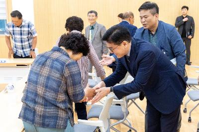 시장과 함께하는 시민대화(옥서면)