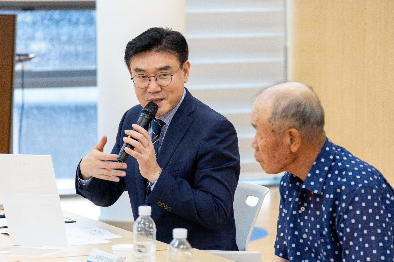 시장과 함께하는 시민대화(옥서면)