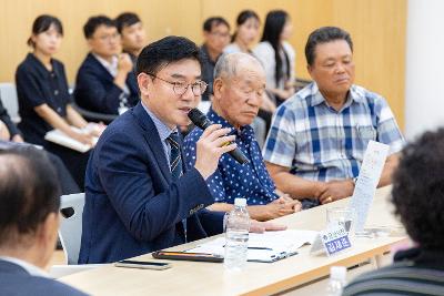 시장과 함께하는 시민대화(옥서면)