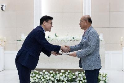 청소년지도위원회 모범청소년 표창 수여식