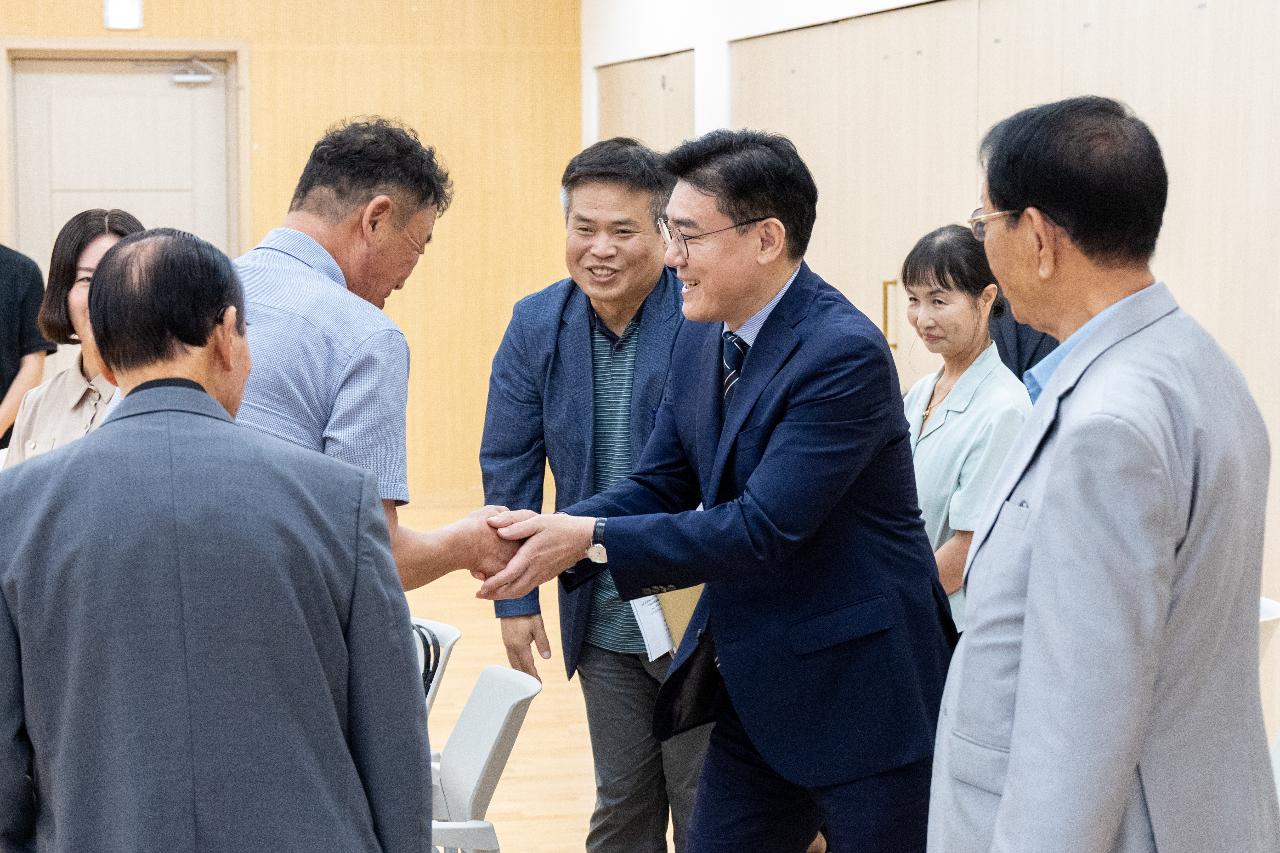 시장과 함께하는 시민대화(옥서면)
