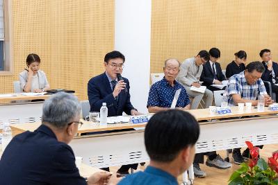 시장과 함께하는 시민대화(옥서면)
