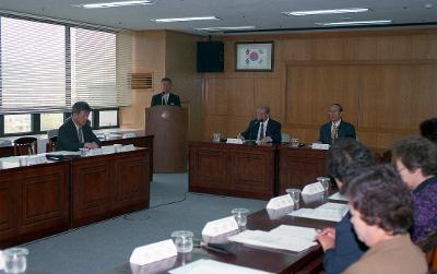 개항 100주년 장학회 간담회 장면