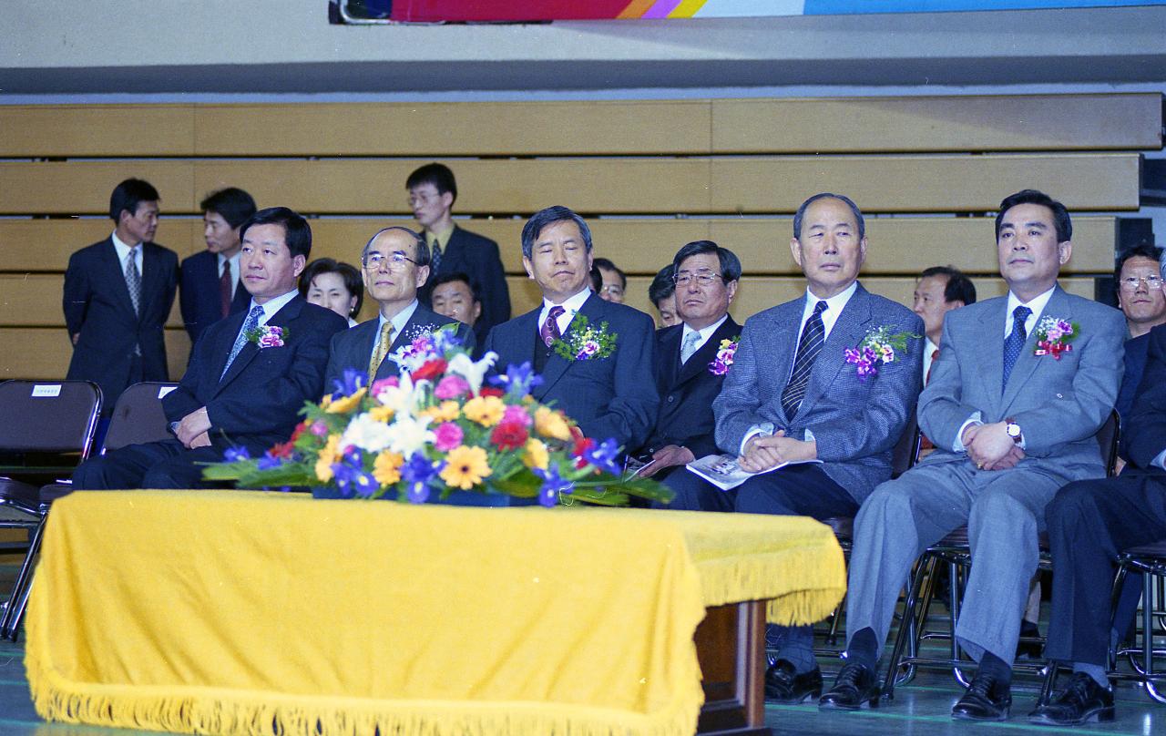 벚꽃 마라톤대회 개막식 관계자분들