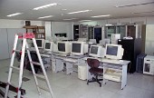 사무실의 컴퓨터와 그 외의 기계들사진(00001)