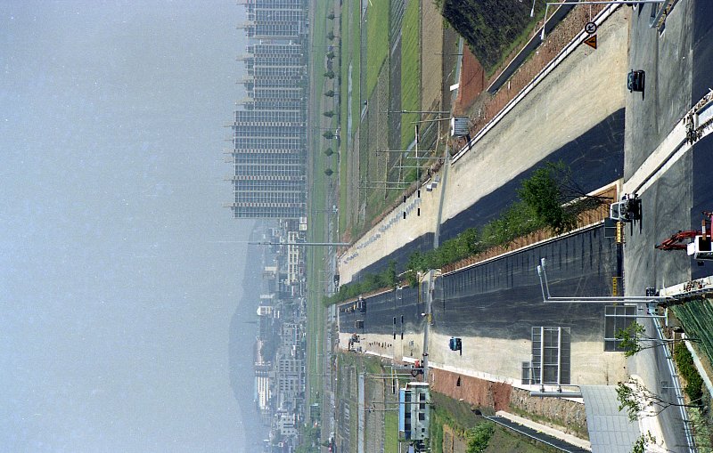 남북로개통예정구간인 도로의 모습1