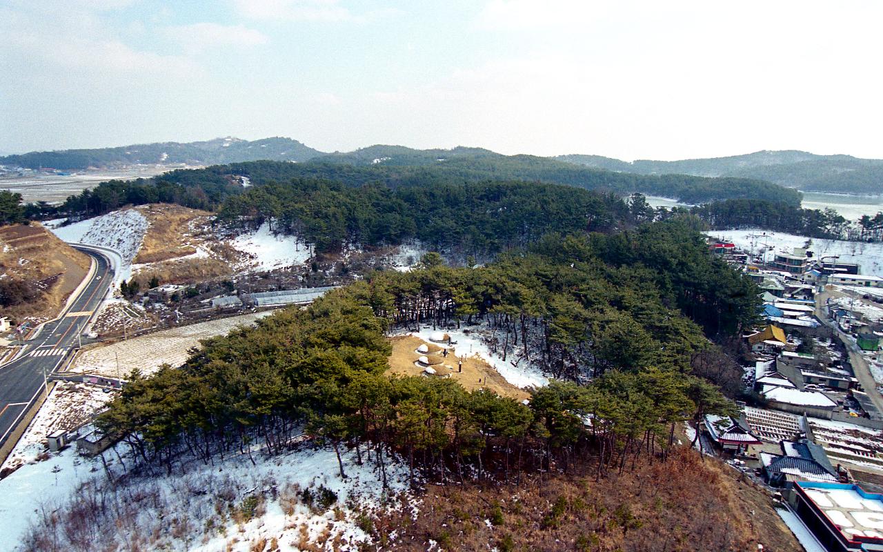 옥산 수원지 전경