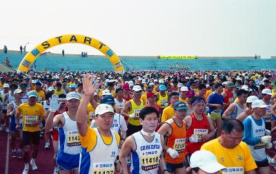 전주군산 마라톤 대회