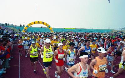 전주군산 마라톤 대회