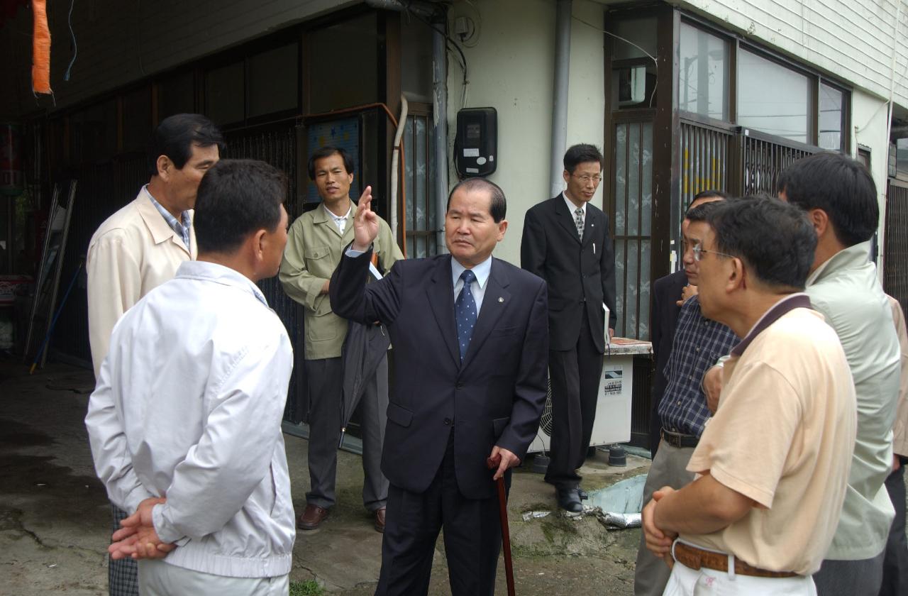 삼학시장방문