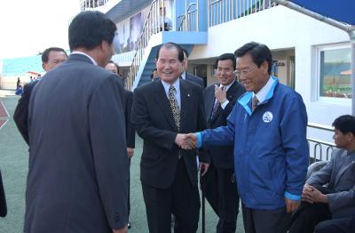 제일고 축구부 선수단격려