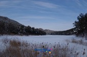 겨울에 눈쌓인 수원지 풍경4사진(00004)
