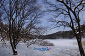 겨울에 눈쌓인 수원지 풍경7사진(00007)