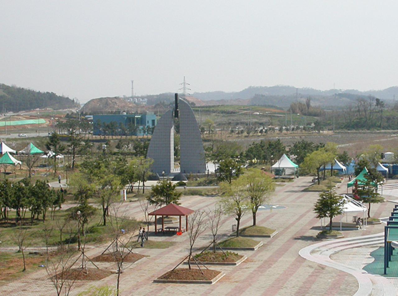 금강하구둑 주변 금강랜드