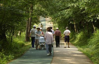 공원산책로