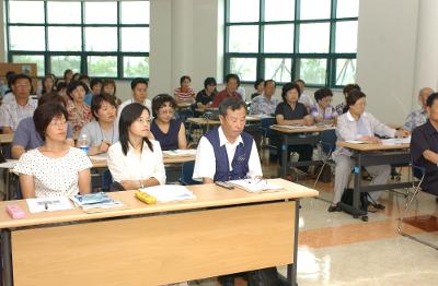 철새관광 자원봉사자 교육