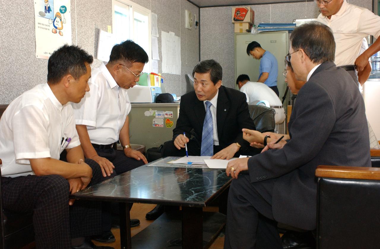 산업전시관 부시장님 현장방문