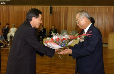 군중고 현죽효행상 시상