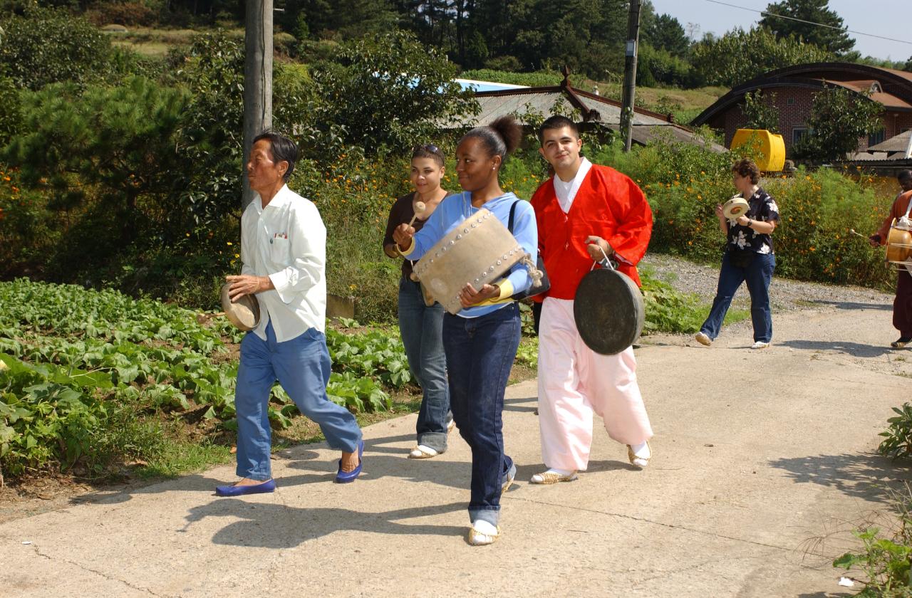 외국인 한국 농촌 문화체험3