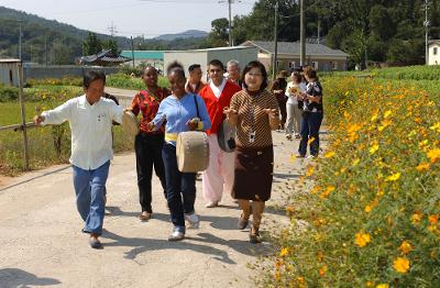 외국인 한국 농촌 문화체험3