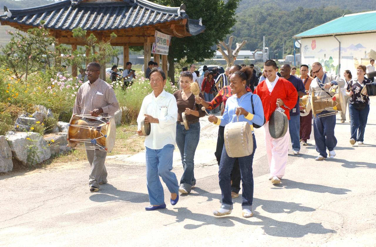 외국인 한국 농촌 문화체험3