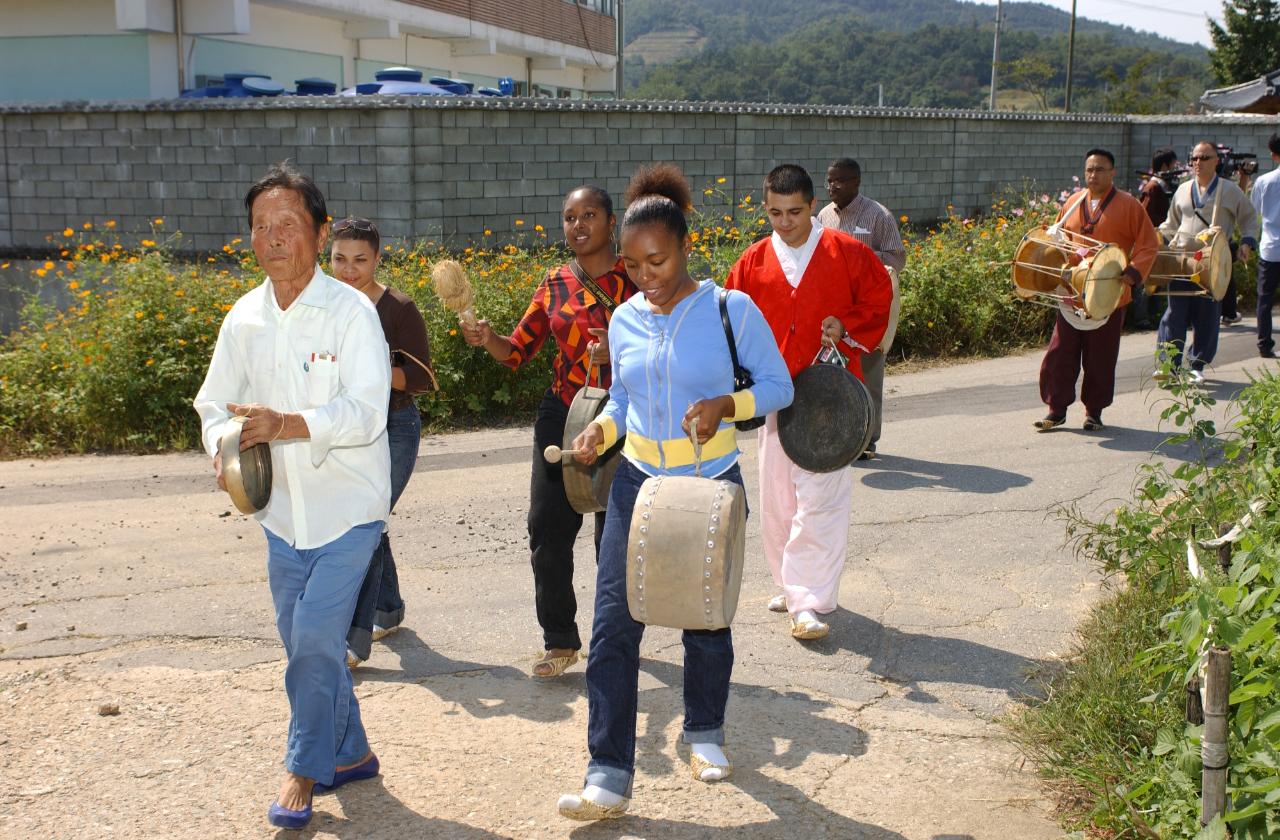 외국인 한국 농촌 문화체험3