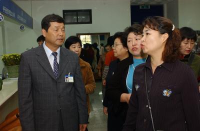 중국연대시부녀연합회 시청방문