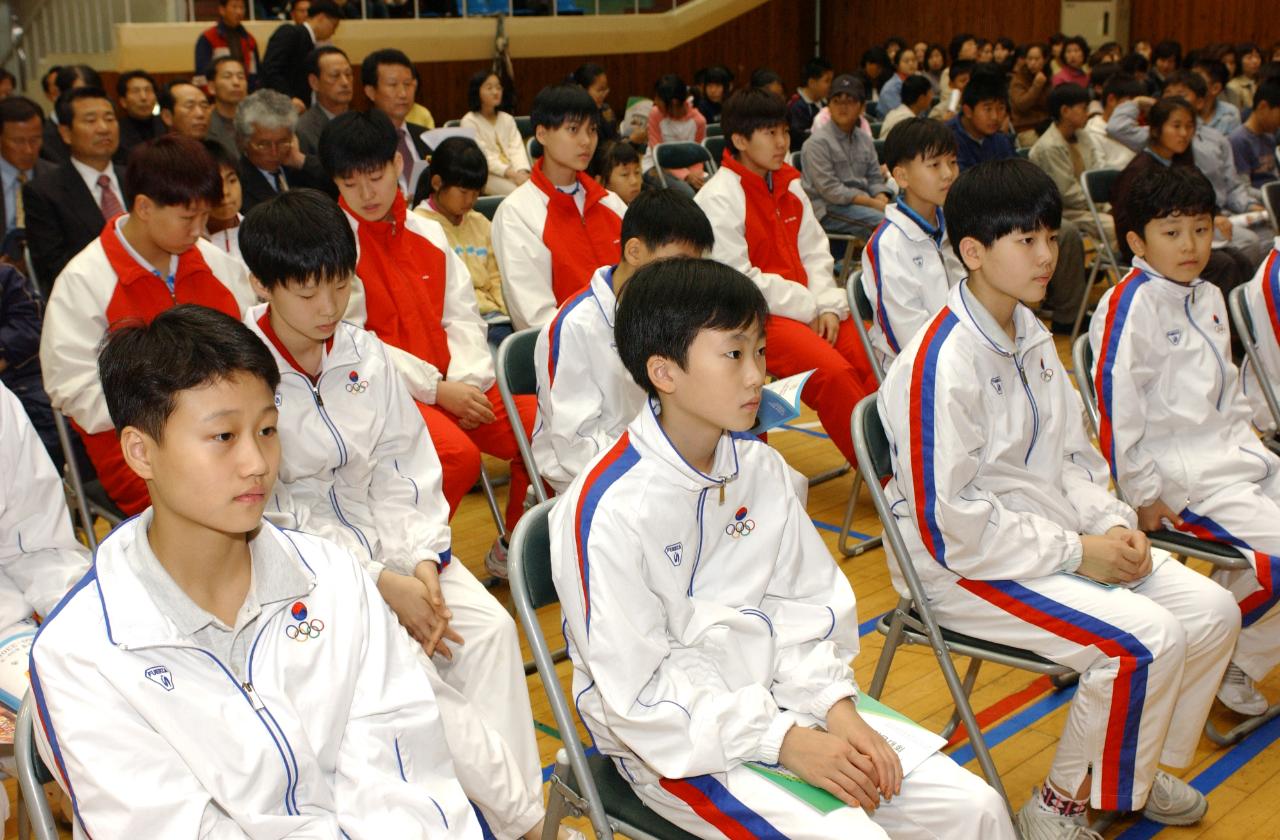 대야초등학교 전관왕 기록 환영대회