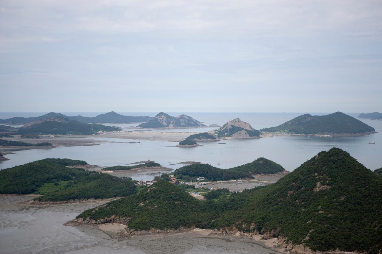 멋진 고군산군도의 섬들