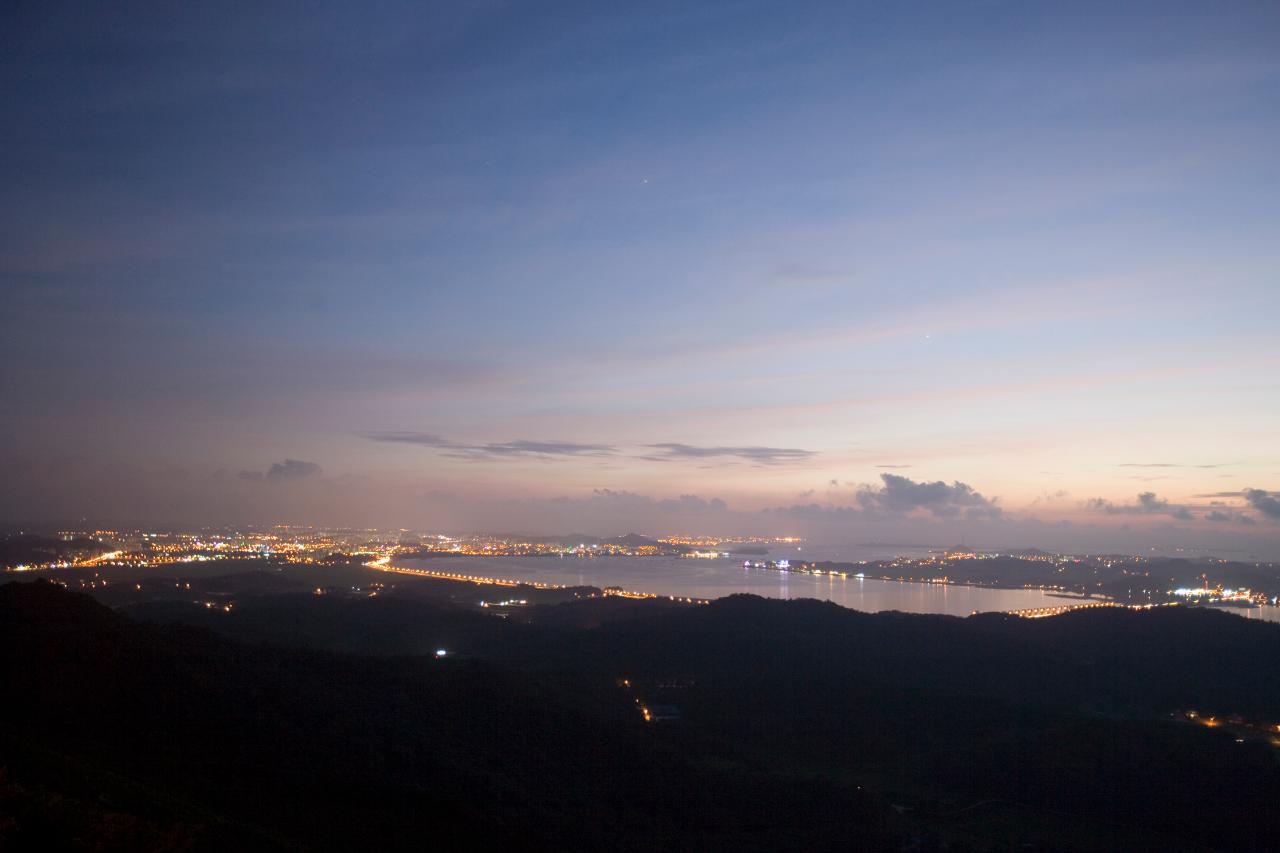 군산시 야경