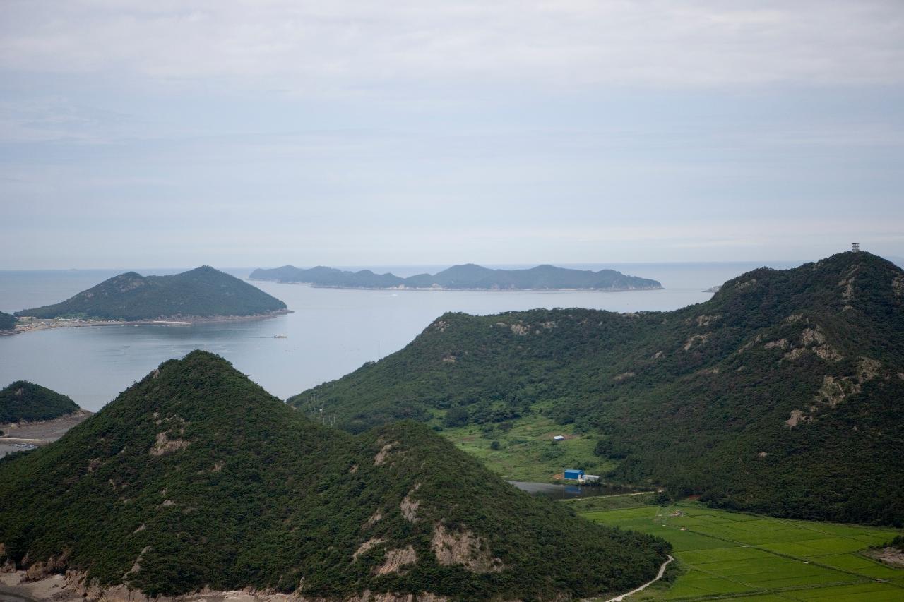 고군산군도의 전경