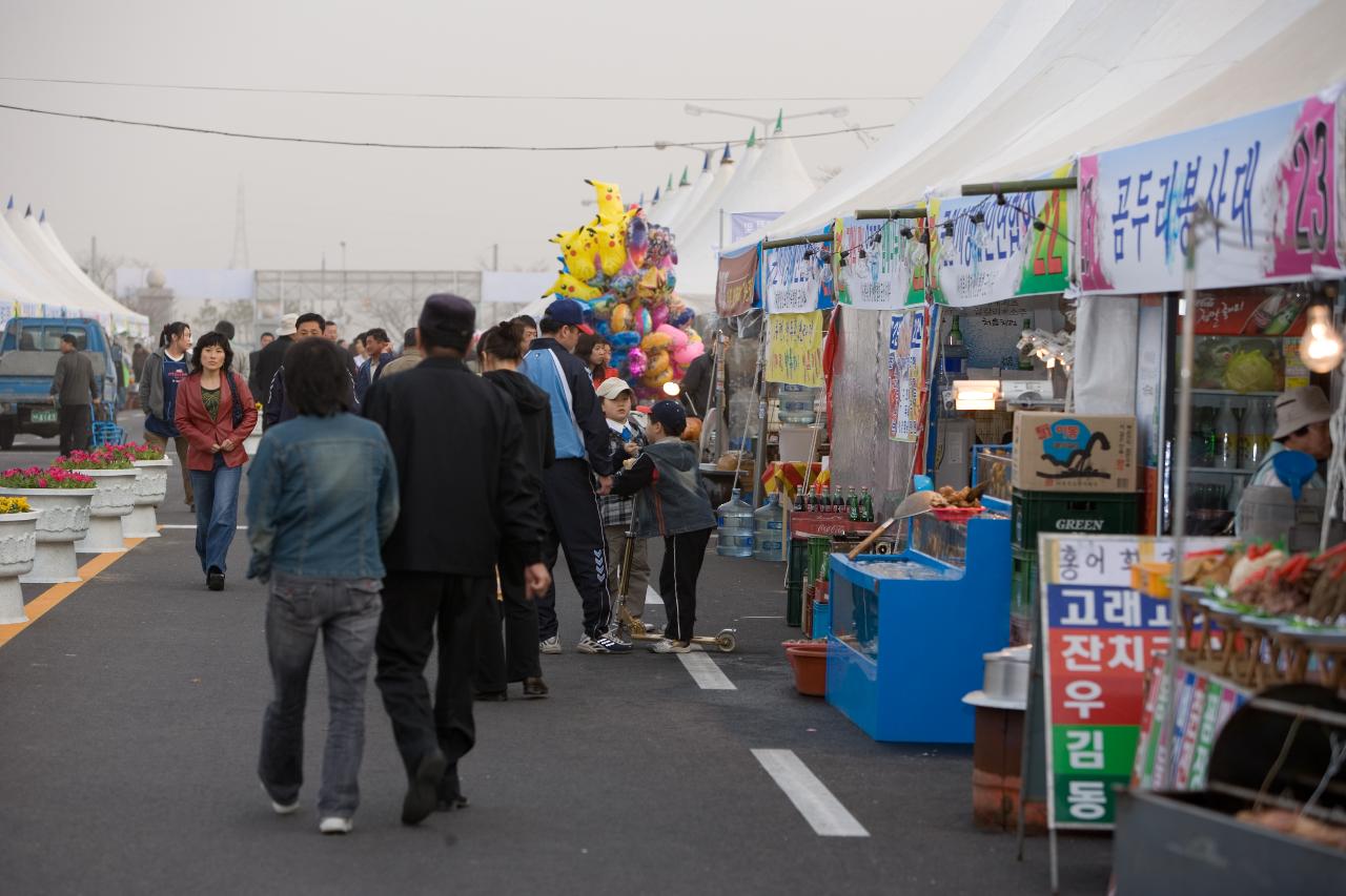 벚꽃 행사에 놀러오신 시민분들 5