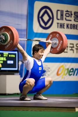 아시아역도경기 인상 한국