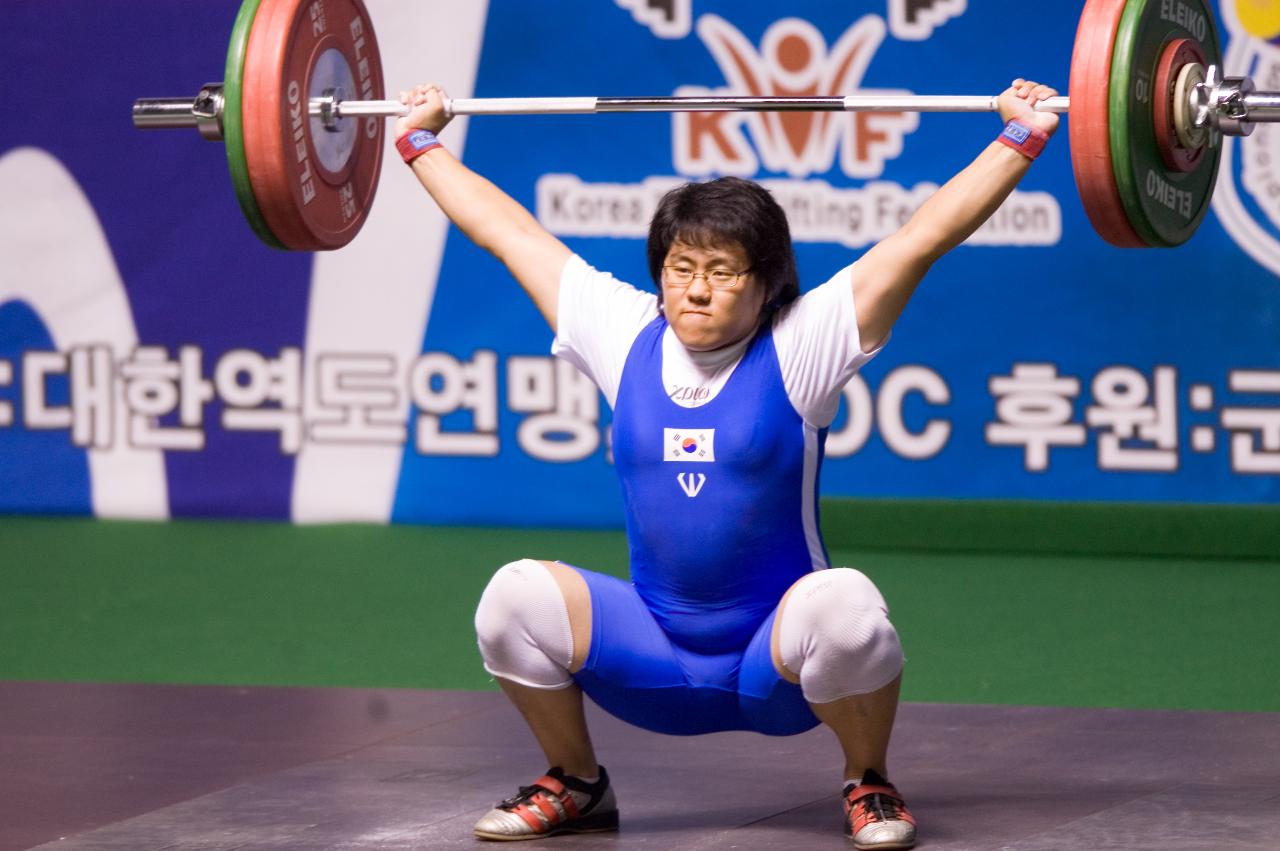 아시아역도경기 인상 한국