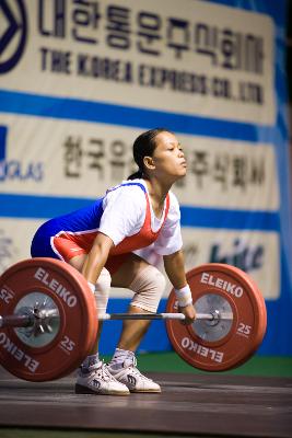 아시아역도경기 인상 말레이시아