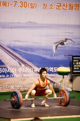 아시아역도경기 인상 중국