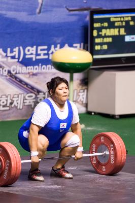 아시아역도경기 용상 한국