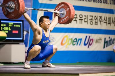 아시아역도경기 인상 중국