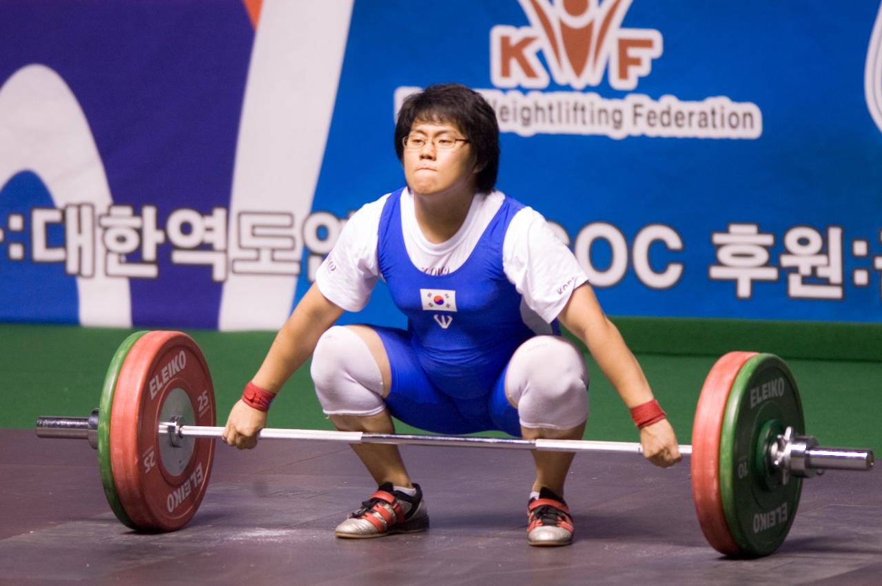 아시아역도경기 인상 한국