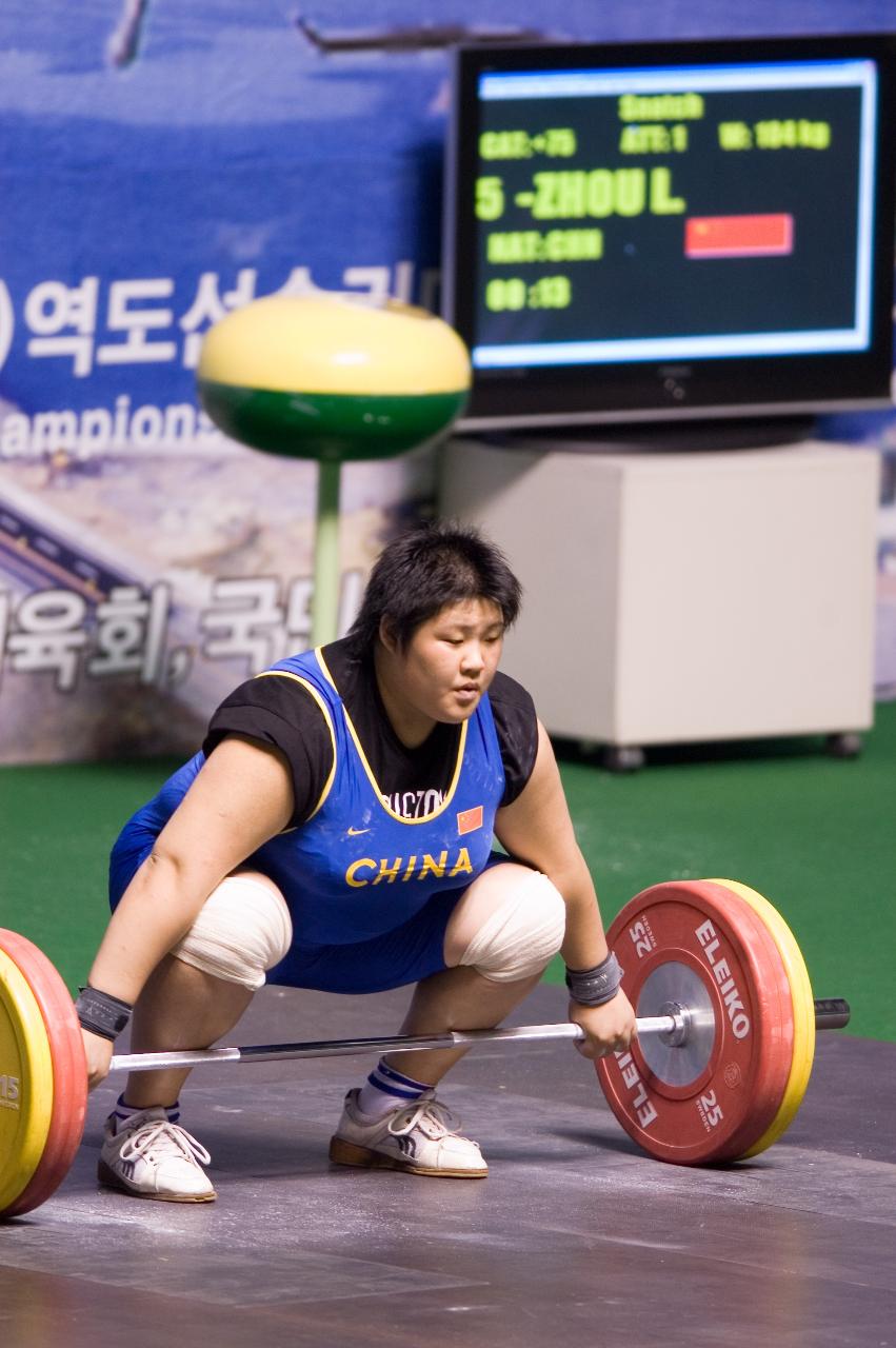 아시아역도경기 인상 중국