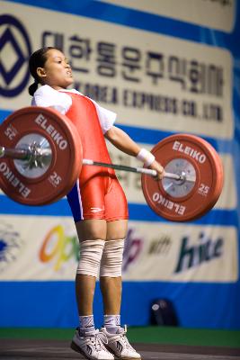 아시아역도경기 인상 말레이시아