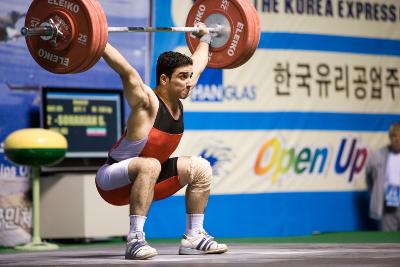 아시아역도경기 인상 이란