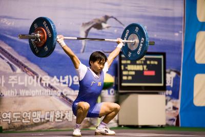 아시아역도경기 인상 중국