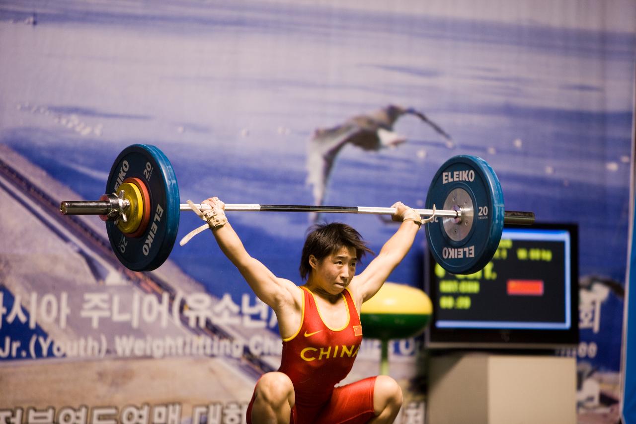 아시아역도경기 인상 중국