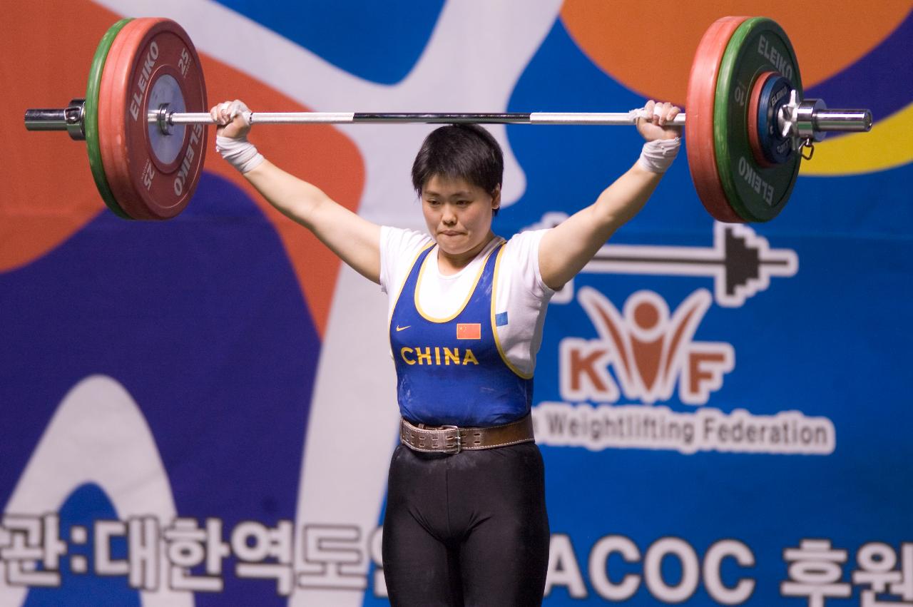 아시아역도경기 인상 중국