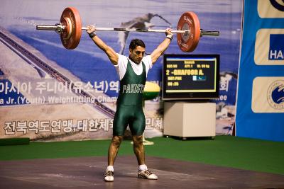 아시아역도경기 인상 파키스탄