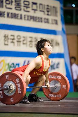 아시아역도경기 인상 중국