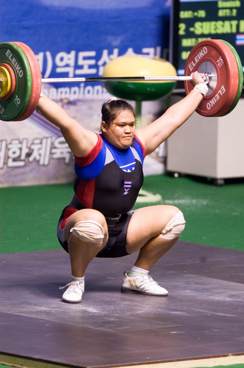 아시아역도경기 인상 태국