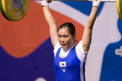 아시아역도경기 용상 한국