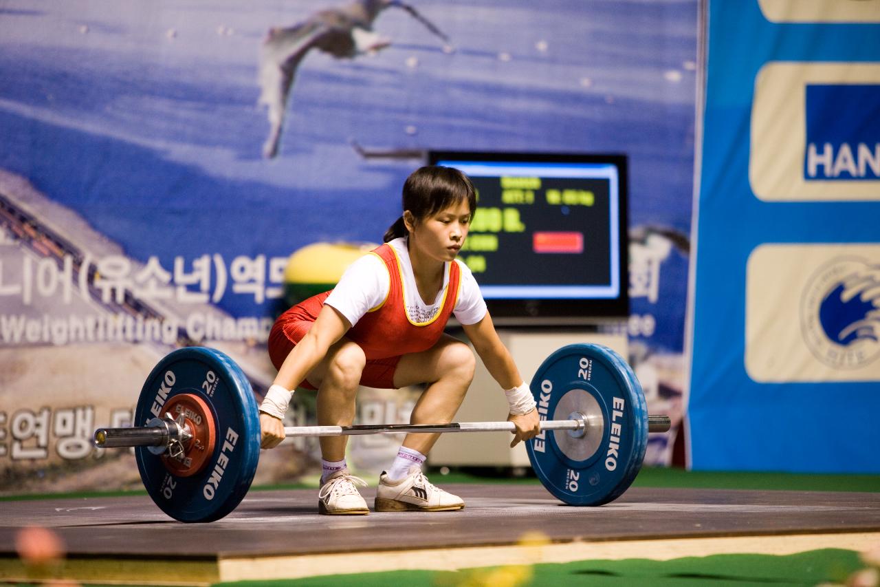 아시아역도경기 인상 중국